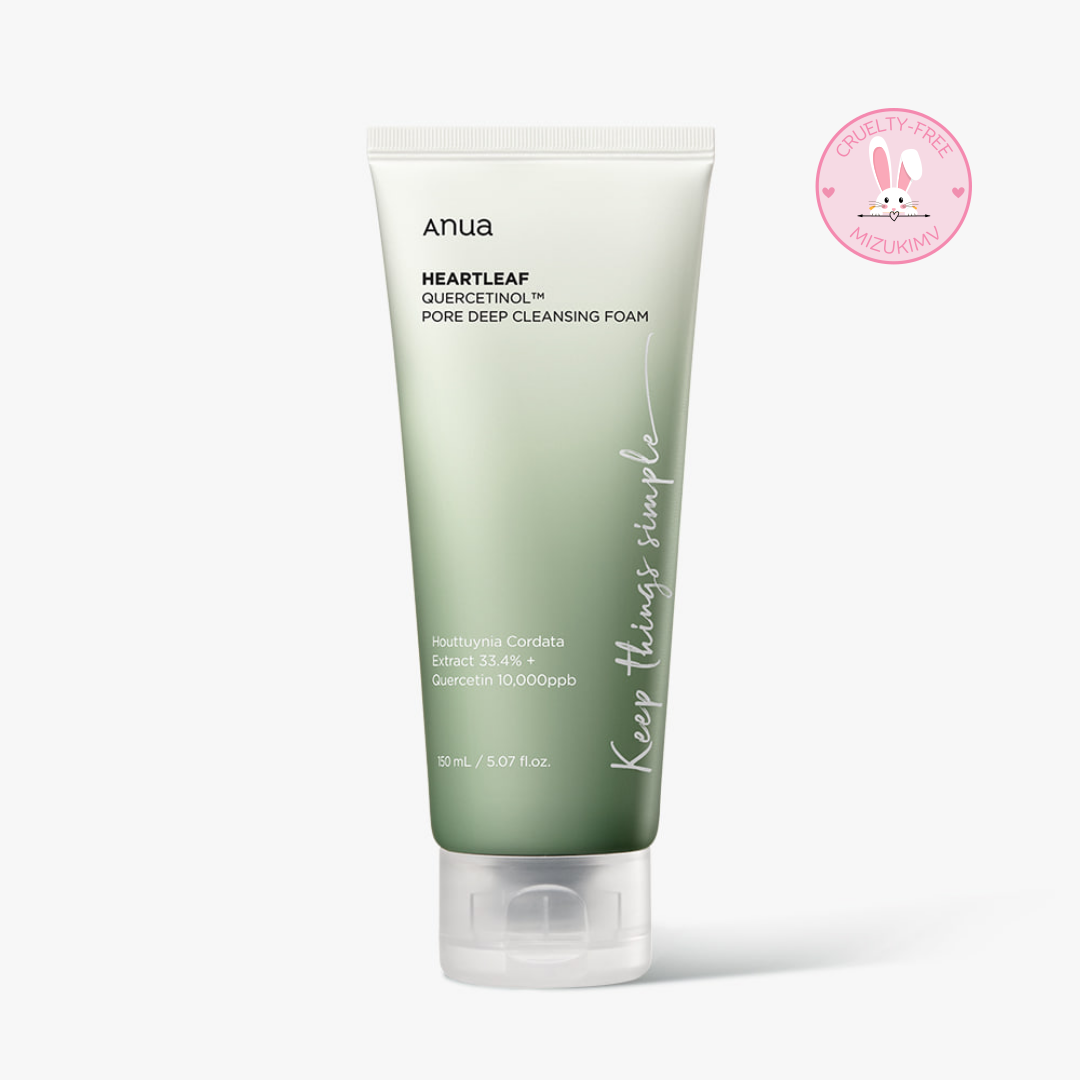 ANUA Heartleaf Quercetinol Pore Deep Cleansing Foam