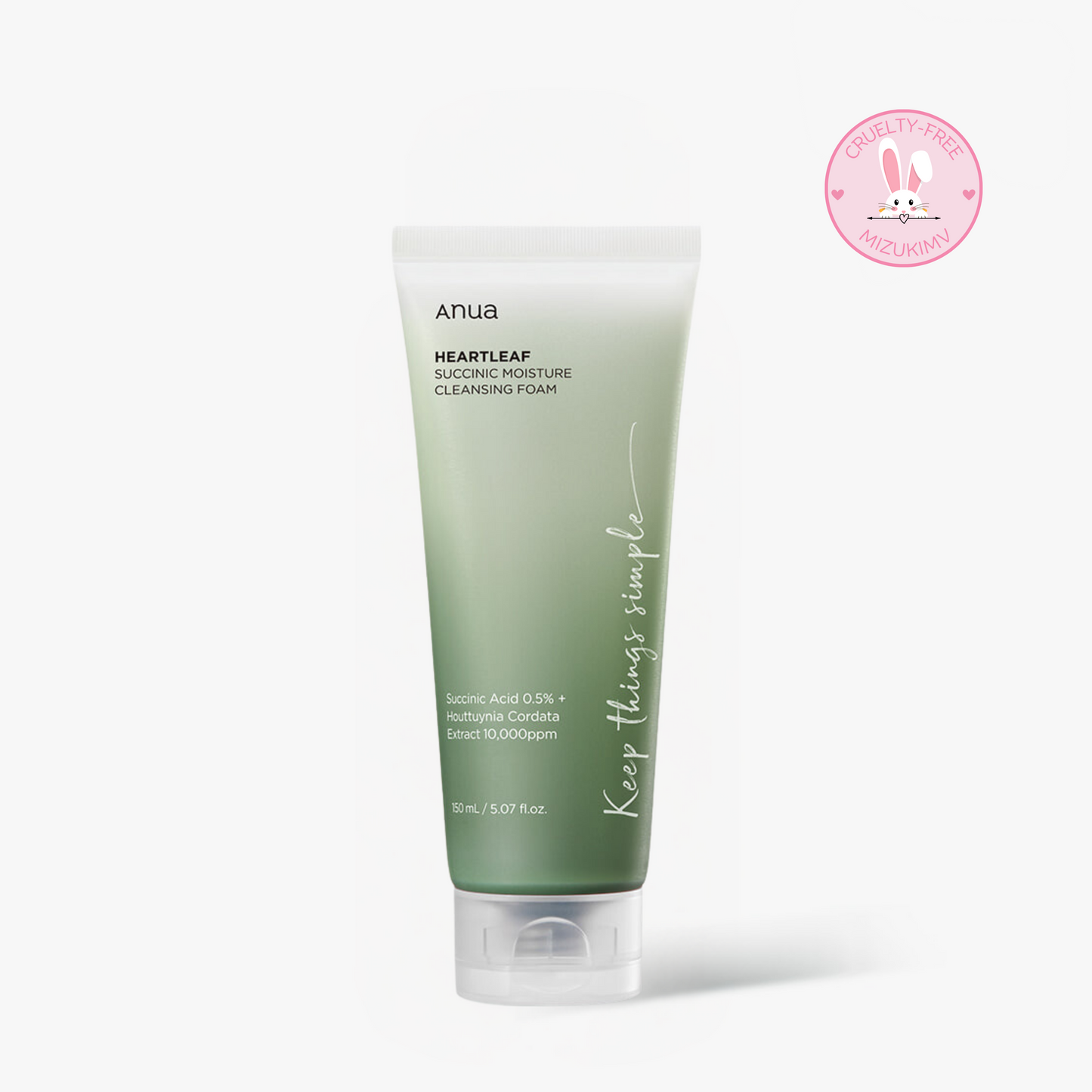 ANUA Heartleaf Succinic Moisture Cleansing Foam