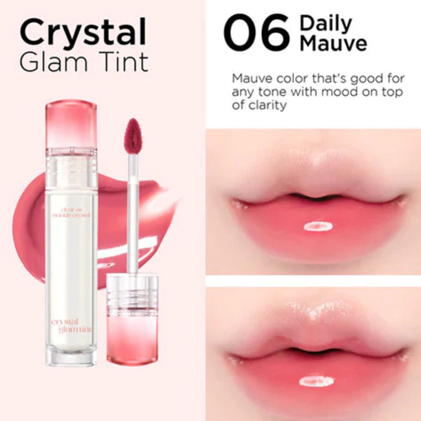 CLIO Crystal Glam Tint - 006 DAILY MAUVE
