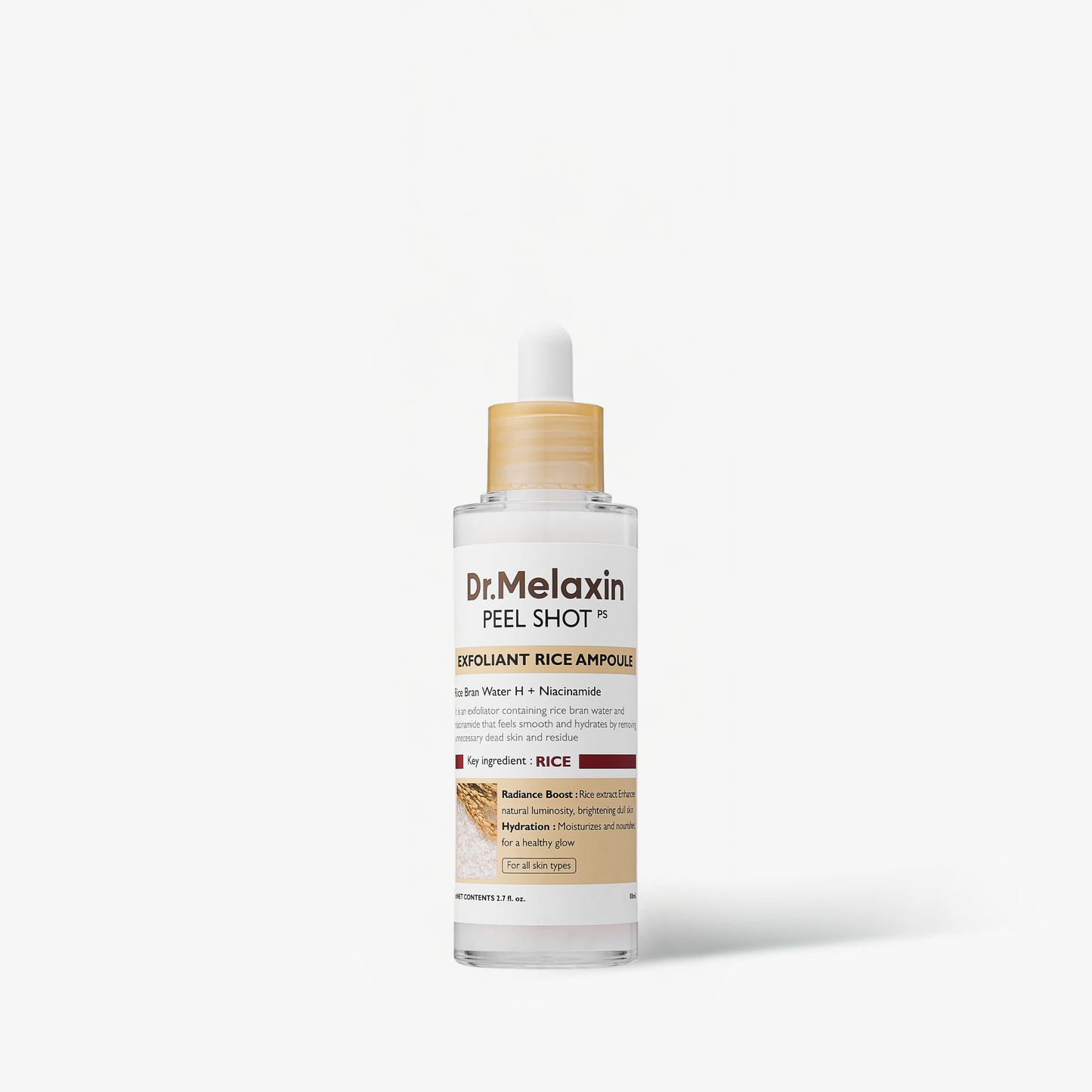 DR MELAXIN PeelShot Rice Ampoule