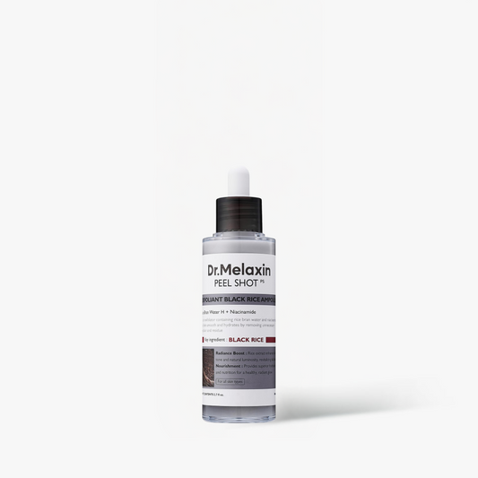 DR MELAXIN Peel Shot Exfoliant Black Rice Ampoule