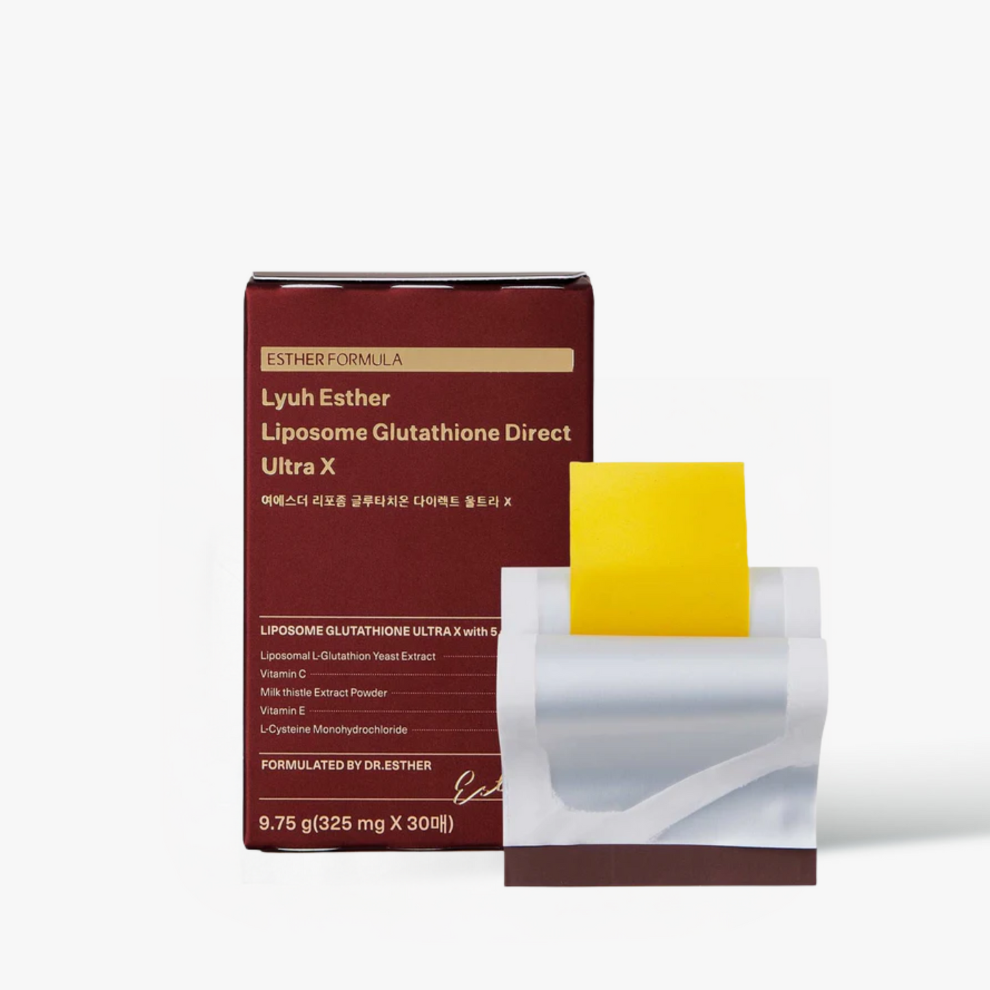 ESTHER FORMULA Liposome Glutathione Direct Ultra X