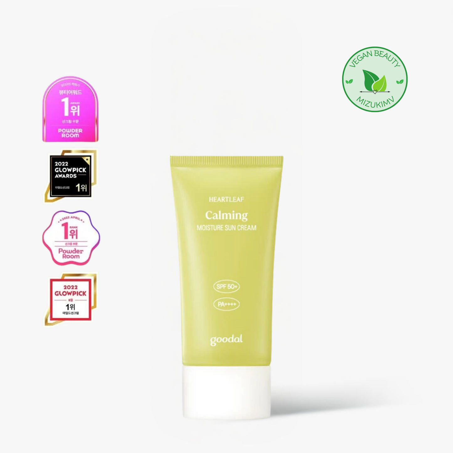 GOODAL Houttuynia Cordata Calming Moisture Sun Cream SPF50