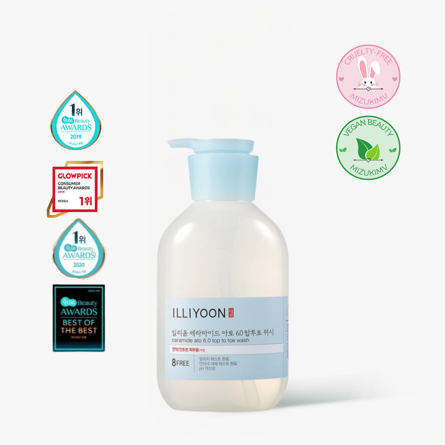 ILLIYOON Ceramide Ato 6.0 top to Toe Wash