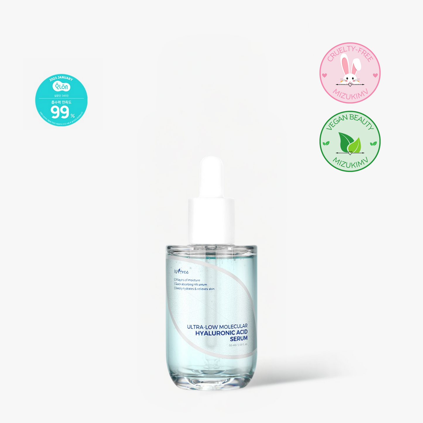 ISNTREE Ultra-Low Molecular Hyaluronic Acid Serum