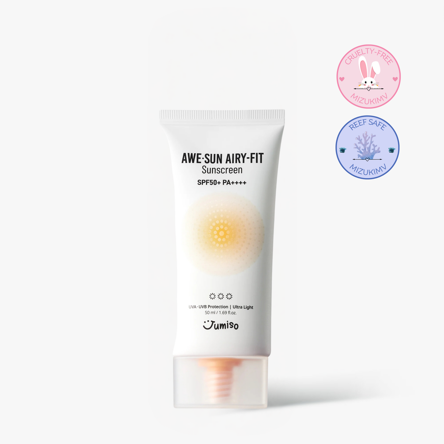 JUMISO Awe-Sun Airy-fit Sunscreen SPF50+ PA++++