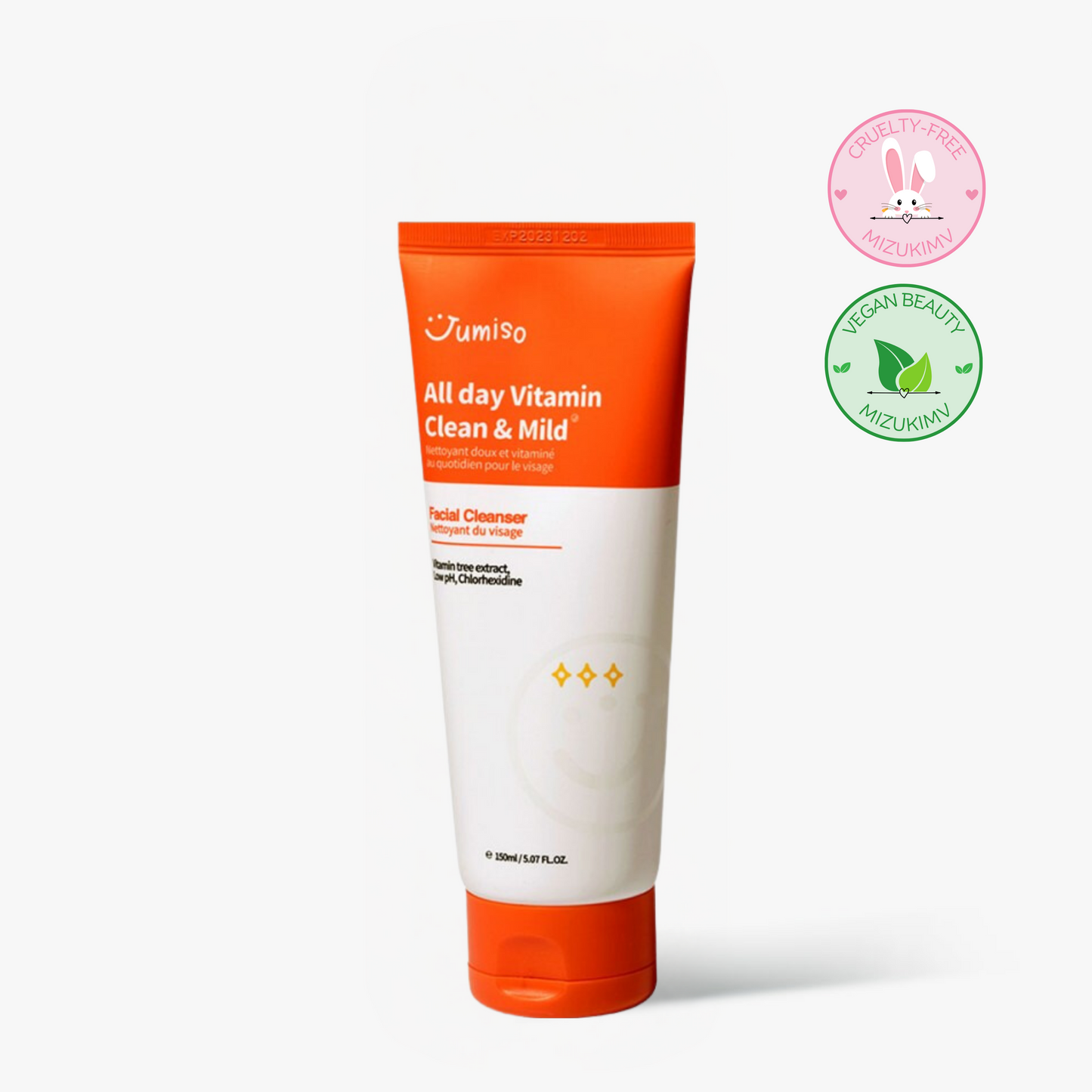 JUMISO All Day Vitamin Clean & Mild Facial Cleanser