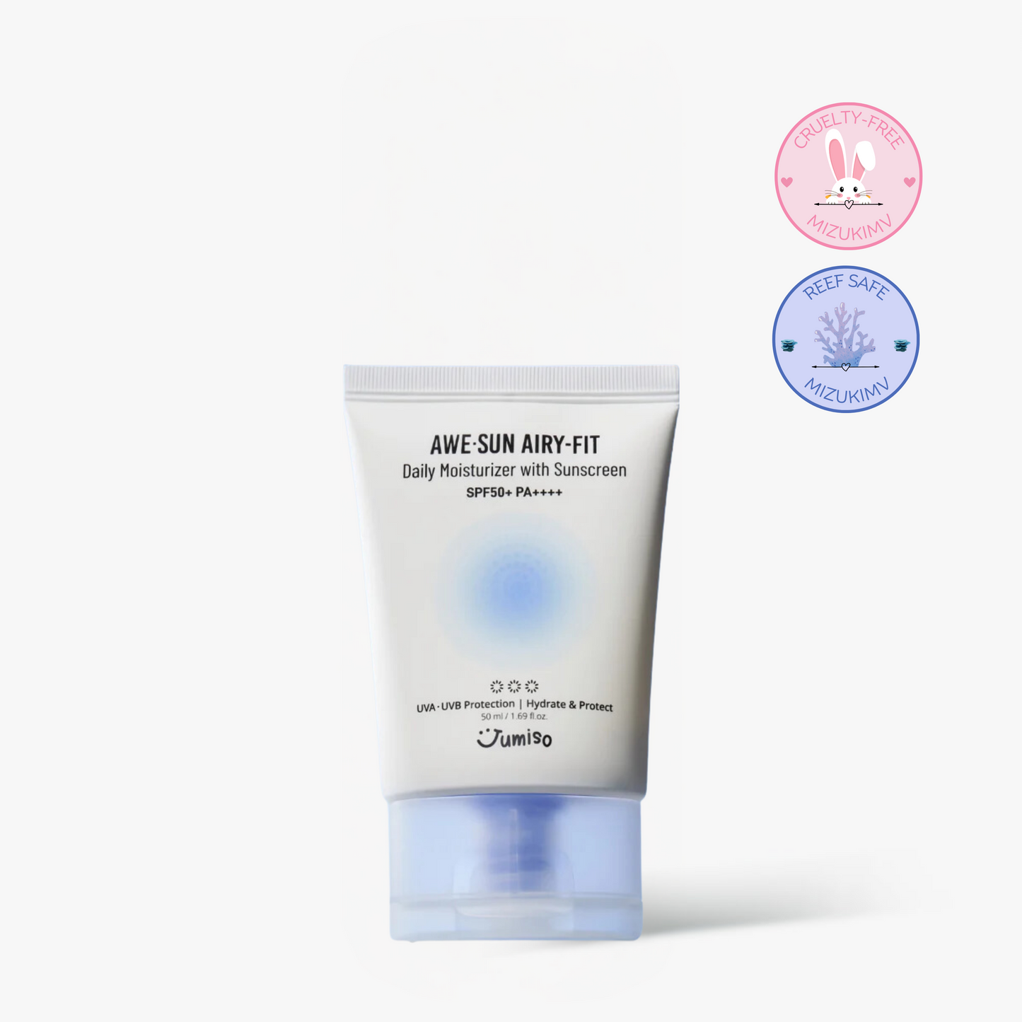 JUMISO Awe-Sun Airy-fit Daily Moisturizer with Sunscreen SPF50+ PA++++
