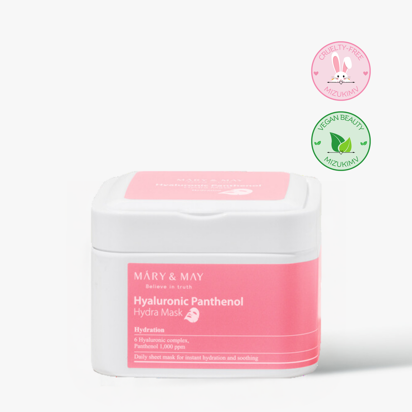 MARY & MAY Hyaluronic Panthenol Hydra Mask