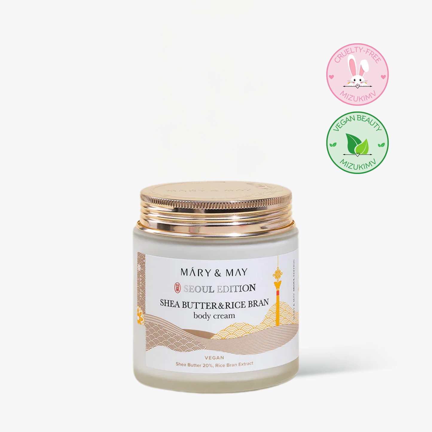 MARY & MAY Shea Butter & Rice Bran Body Cream