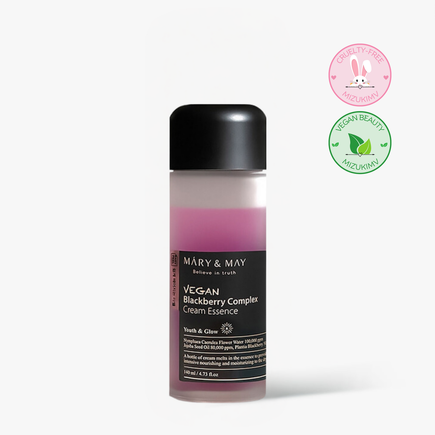 MARY & MAY Vegan Blackberry Complex Cream Essence Toner