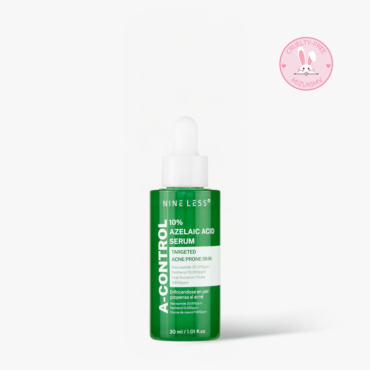 NINE LESS A-control 10% Azelaic Acid Serum