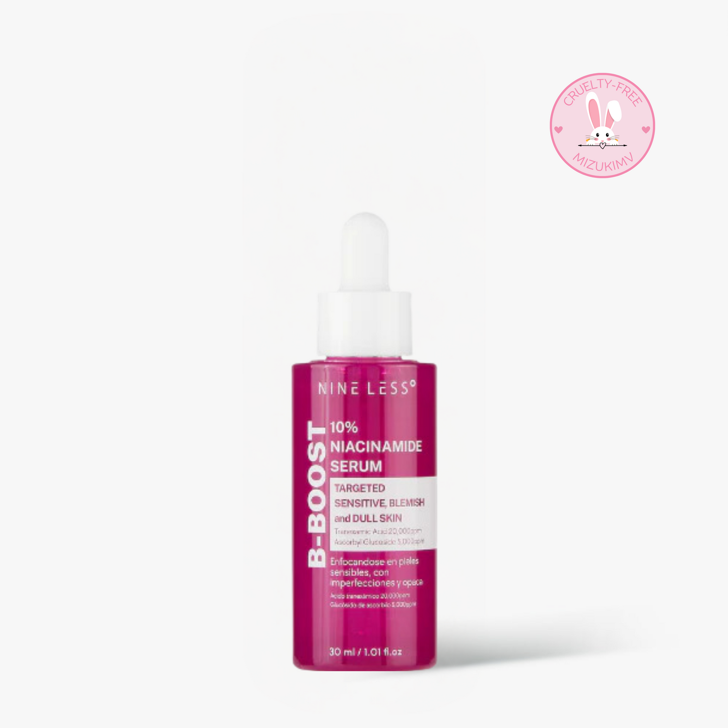 NINE LESS 10% B-boost Niacinamide Serum