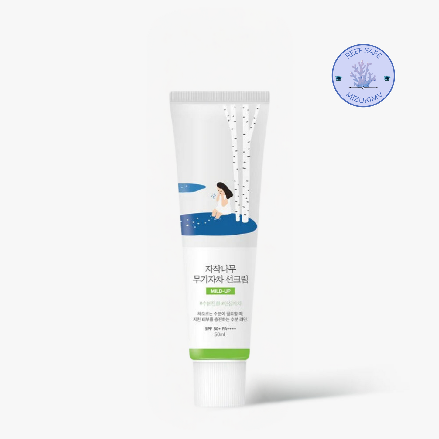 ROUND LAB Birch Juice Moisturizing Mild-Up Sunscreen SPF50+ PA++++