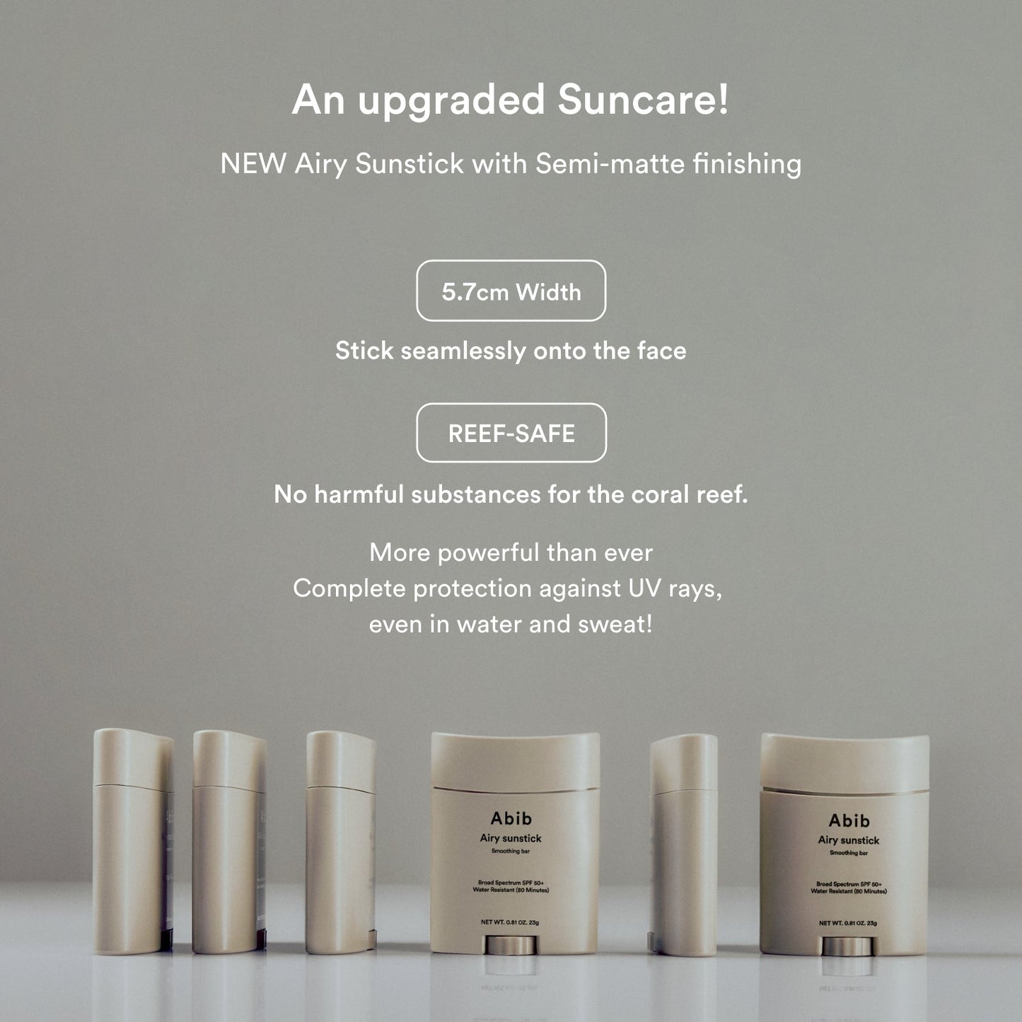 ABIB Airy Sunstick Smoothing Bar SPF50+ PA++++