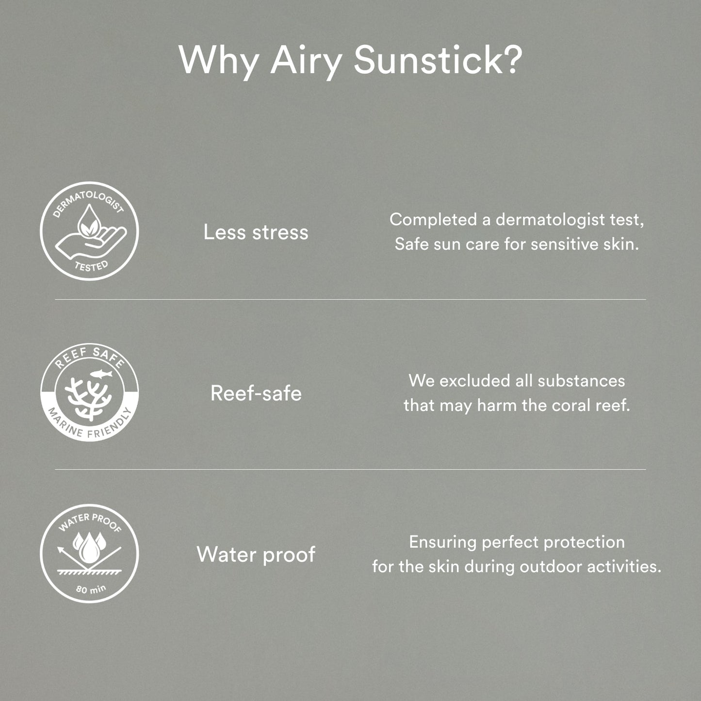 ABIB Airy Sunstick Smoothing Bar SPF50+ PA++++