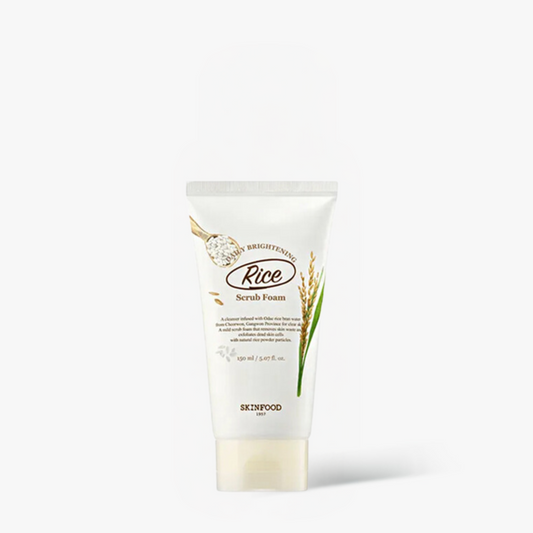 SKINFOOD Rice Daily Brightening Scrub Foam