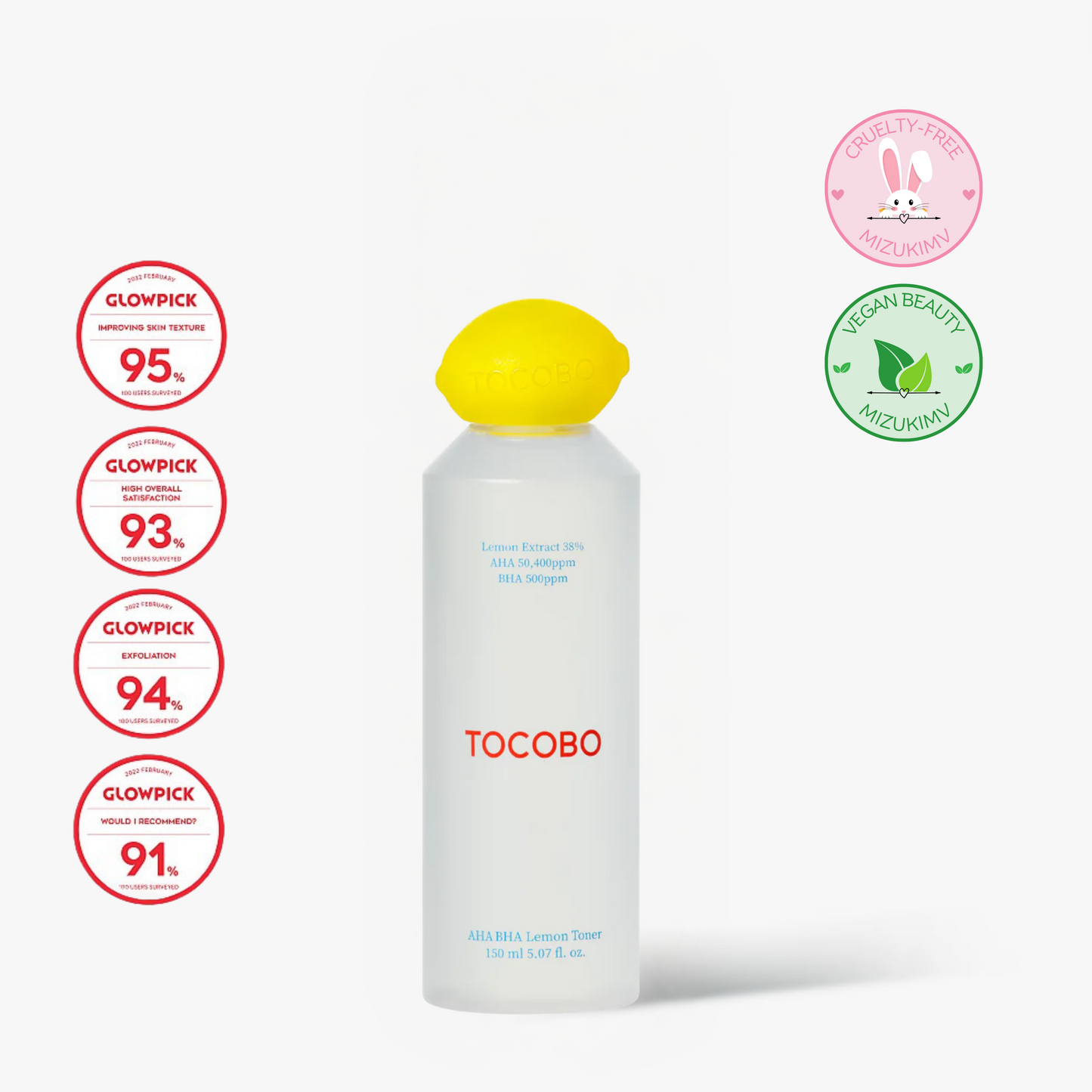 TOCOBO AHA BHA Lemon toner