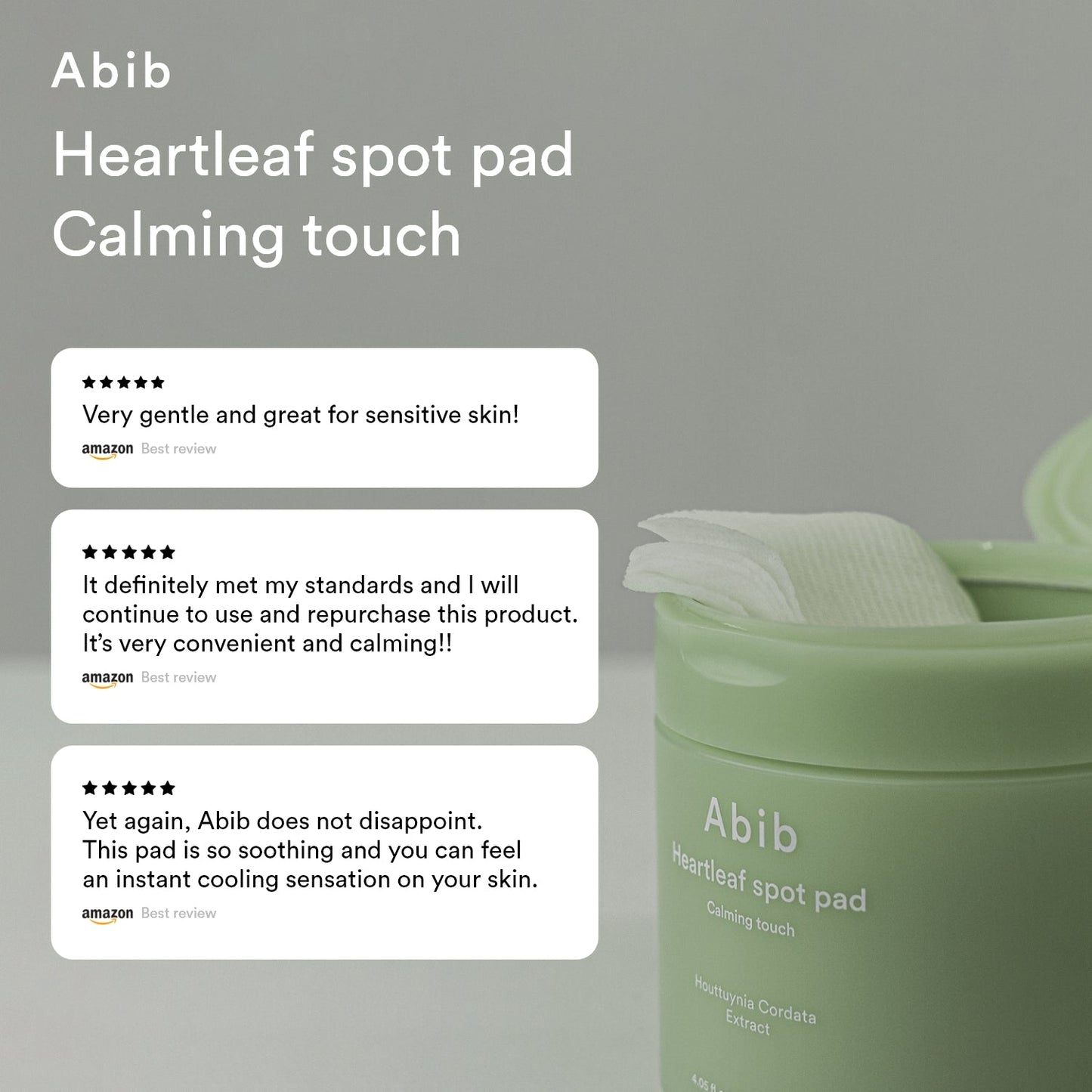 ABIB Heartleaf Spot Pad Calming Touch (80 Pads)