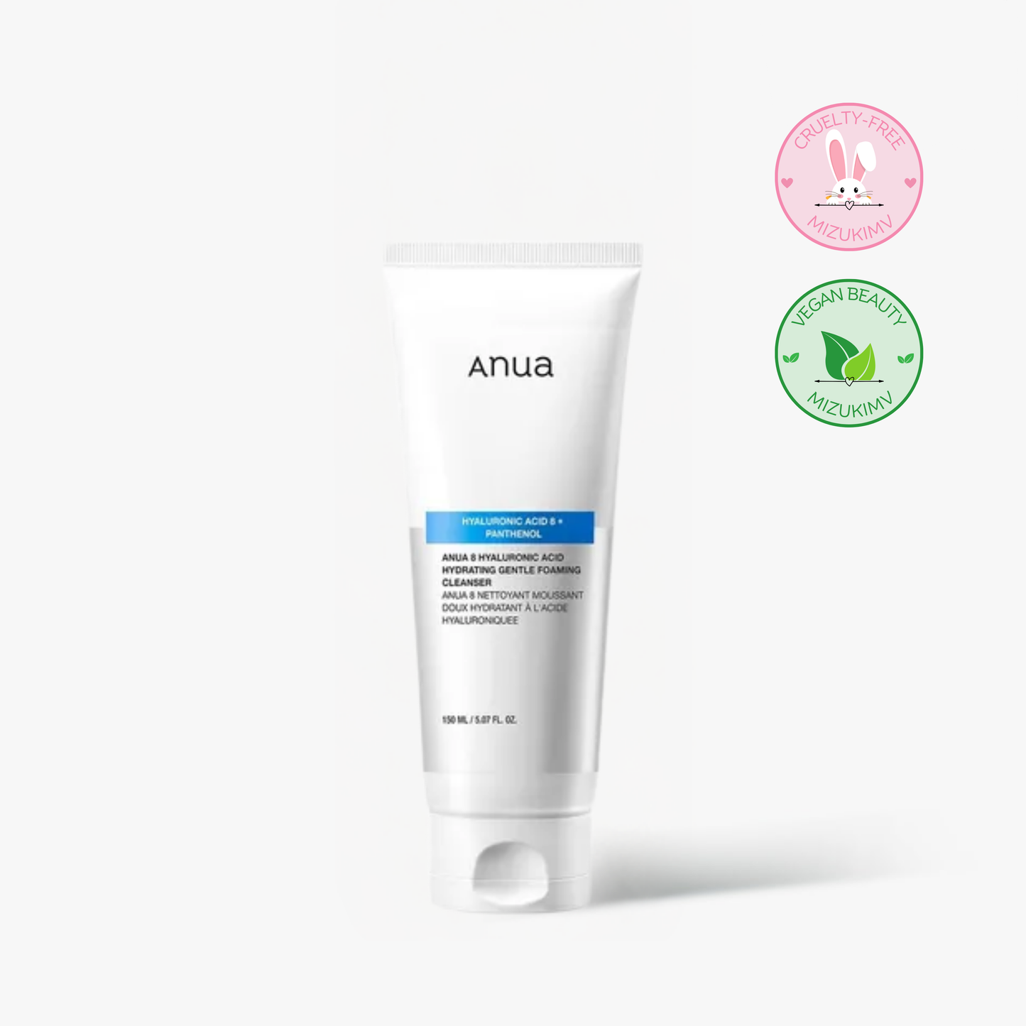 ANUA 8 Hyaluronic Acid Hydrating Gentle Foaming Cleanser