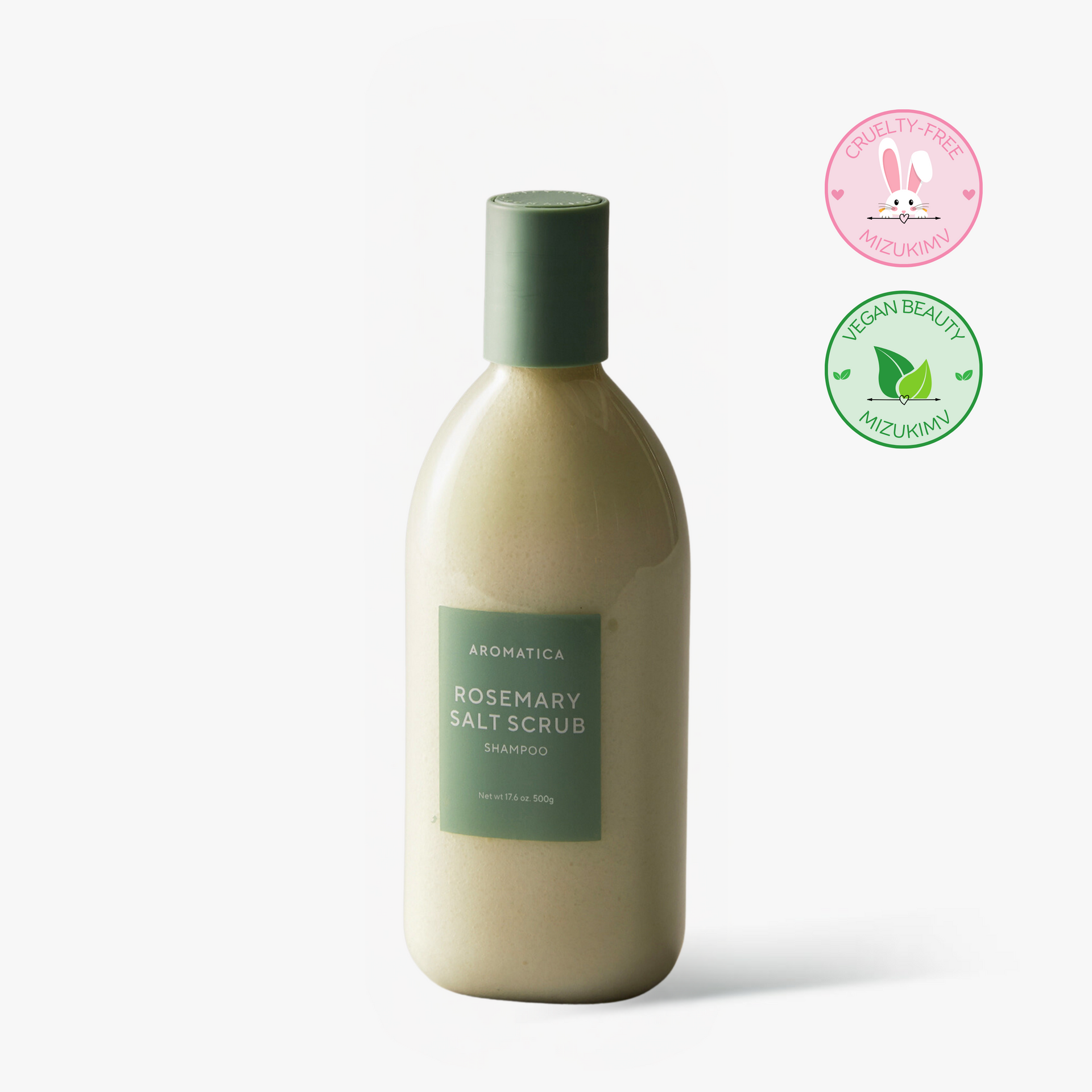 [Aromatica] Rosemary Salt Scrub Shampoo 500ml