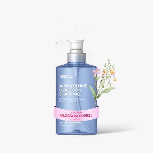 KUNDAL Airy Volume Hyaluron Blossom Breeze Shampoo