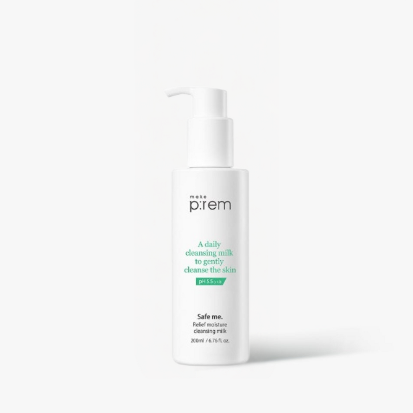 MAKE P:REM Safe Me. Relief Moisture Cleansing Milk