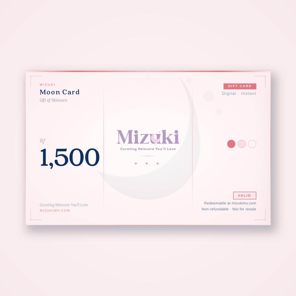 MIZUKI MOON CARD