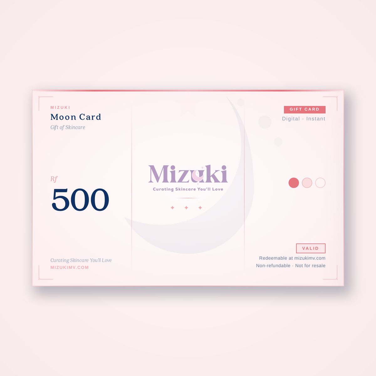 MIZUKI MOON CARD